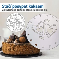 GFT Šablony na zdobení dortů 4 ks