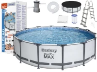 Bestway 56438 Bazén Steel Pro Max 4,57 x 1,22 m s příslušenstvím
