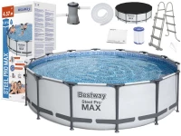 Bestway 56488 Bazén Steel Pre Max 4,57 x 1,07 m s príslušenstvom