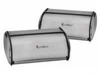 EliteHoff E-6006e Chlebník matný nerez 2 ks