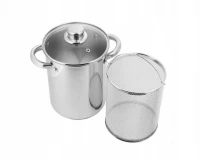 EdelHoff EH-7209 Hrniec na špargľu 4,2 L nerez