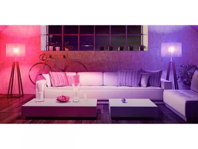 Fedus 2009 LED žiarovka RGB s diaľkovým ovládaním E27 9W