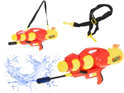 KIK Vodní pistole 2400 ml, 60 cm červená