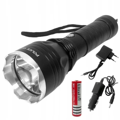 Pronett SM1769 Taktická svietidlo LED Cree ZOOM