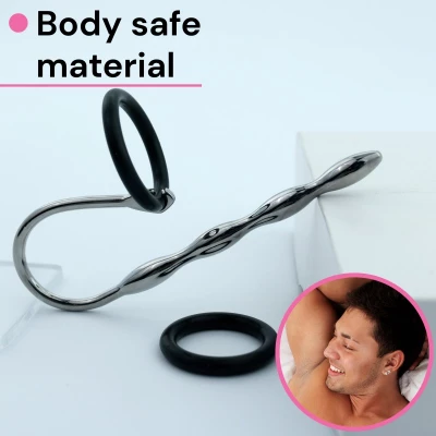 Sensual Dilatátor Penis plug 13 cm stříbrná