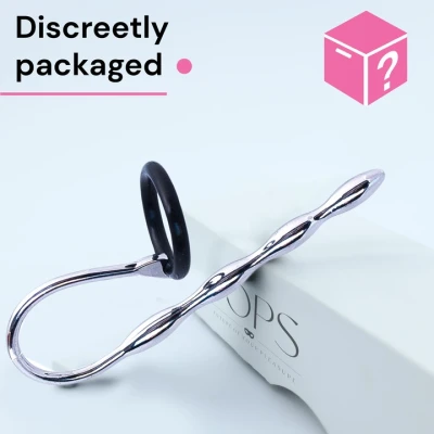 Sensual Dilatátor Penis plug 13 cm stříbrná