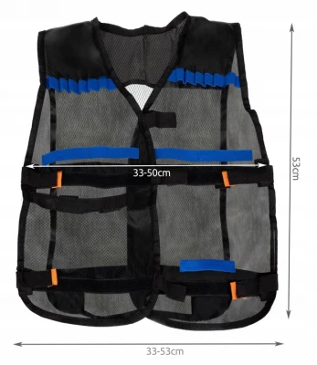 ISO 14225 Taktická vesta Nerf s příslušenstvím