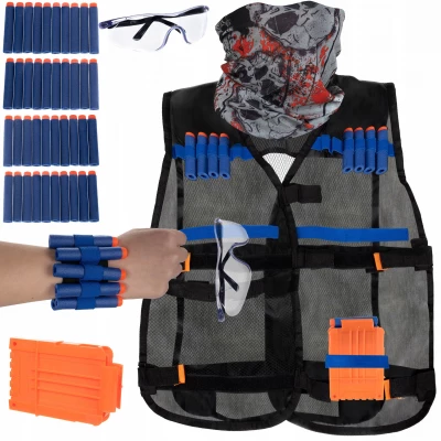 ISO 14225 Taktická vesta Nerf s příslušenstvím