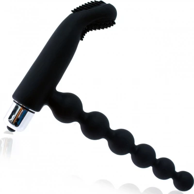 Sensual Masér prostaty kuličkový 12,5 cm černá