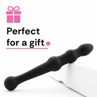 Sensual Obojstranné análne dildo 19 cm