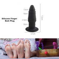 Zmyselný análny kolík, čierny