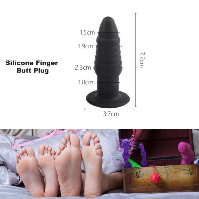 Zmyselný análny kolík, čierny