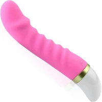Sensual Vibrátor Silicone 19 cm svetlo ružová