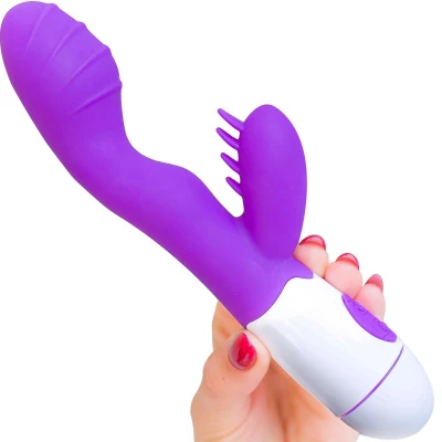 Sensual W36 Vibrátor 21 cm, 30 vibračních režimů, fialový