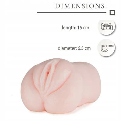 Sensual MC38 Masturbátor vagína, béžová