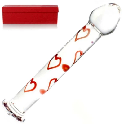 Sensual Dildo skleněné 11 cm