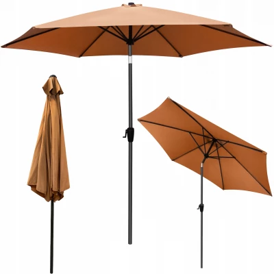 Malatec 12199 Naklápacie slnečník 300 cm hnedý