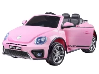 Joko PA0210 RO Elektrické autíčko Volkswagen Beetle 2,4 GHz růžové