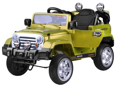 Joko PA0111 Zl Elektrické autíčko Terénne JEEP EVA zelená