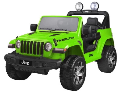 Joko PA0223 Zl Elektrické autíčko Jeep Wrangler Rubicon 4x4 zelené