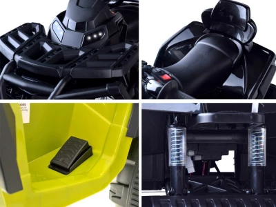 Joko PA0124 CY/Z Elektrická čtyřkolka Robust černo-zelená