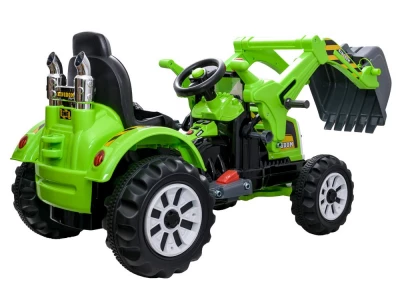 Joko PA0149 Zl Elektrický traktor s pohyblivou radlicí zelený