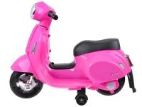 Joko PA0238 Dětský elektrický skútr Vespa růžový