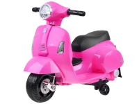Joko PA0238 Dětský elektrický skútr Vespa růžový