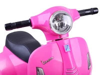 Joko PA0238 Dětský elektrický skútr Vespa růžový