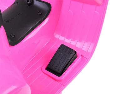 Joko PA0238 Dětský elektrický skútr Vespa růžový