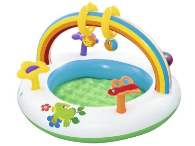 Bestway 52239 Dětský nafukovací bazének s duhou 91x56 cm
