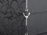 Verk 01511 Modulová skládací šatní skříň 180 x 180x 46,5 cm černá