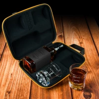 Froster Dárkový Set Elegantní sklenice na whisky 2 ks Who cares? čirá