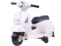 Joko PA0238 Dětský elektrický skútr Vespa bílý