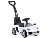 Joko PA0226 Dětské elektrické autíčko, odrážedlo 3 v 1 bílé