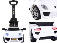 Joko PA0226 Dětské elektrické autíčko, odrážedlo 3 v 1 bílé