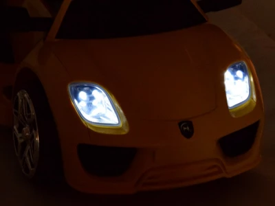 Joko PA0226 Dětské elektrické autíčko, odrážedlo 3 v 1 bílé