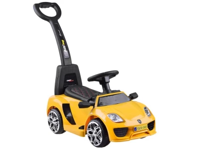 Joko PA0226 Dětské elektrické autíčko, odrážedlo 3 v 1 žluté