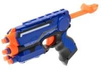 KIK Dětská pistole NERF + 8 nábojů a terč