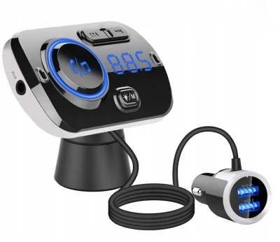 ISO 14840 Transmitter FM MP3 , Bluetooth, 2x USB