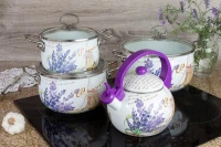 EDENBERG EB-1861 7-dílná sada hrnců Provence