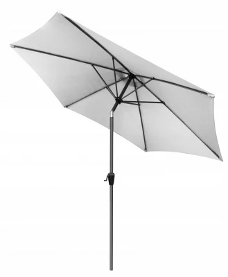 Malatec 12197 Slunečník 300 cm světle šedý