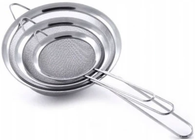Elitehoff E-8009 Kuchyňské nerezové sítko Set 3 ks