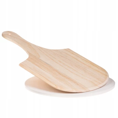 Elitehoff E-8066 Pizza set - kameninový podnos 33 cm s lopatkou