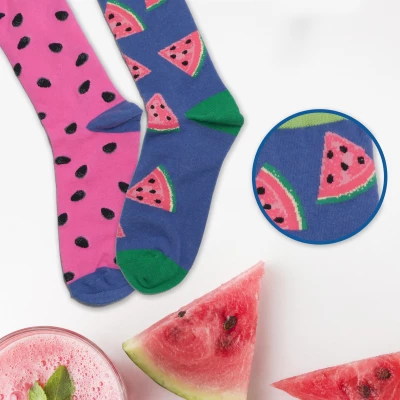 GFT Veselé ponožky - meloun