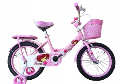 Azar Dětské kolo HappyBaby 16 CALI růžové