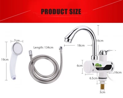 Azar P10 Sprchová baterie s elektrickým ohřevem vody LCD