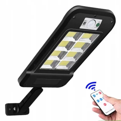 Azar Pouličné osvetlenie solárne 160 LED, 80W čierne