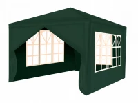 Malatec 12879 Záhradný párty stan 3 x 3 m + 4 bočné steny zelený