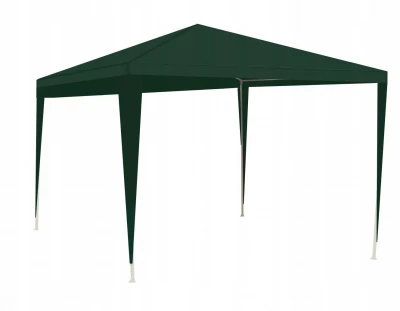 Malatec 12879 Záhradný párty stan 3 x 3 m + 4 bočné steny zelený